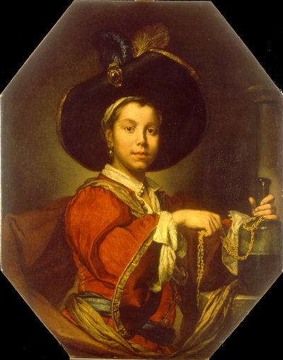 Retrato de un Joven (Lallegrezza) de Vittore Ghislandi called Fra Galgario